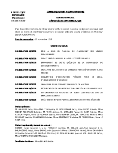 PV conseil municipal 30 septembre 2025