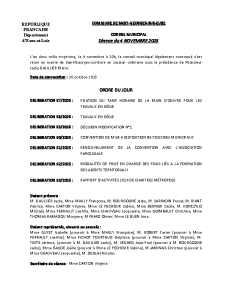 PV conseil municipal 4 novembre 2025